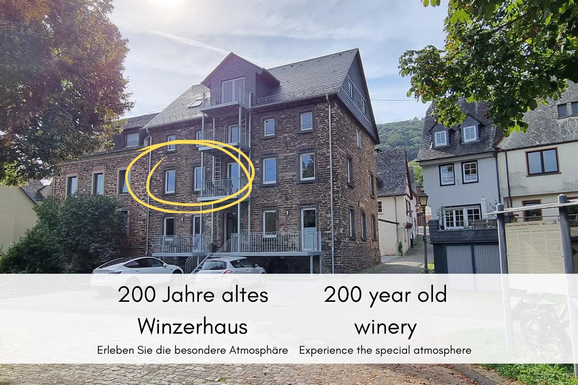 Apartament Winzerhaus Am Calmont - Terrasse Der Ruhe Bremm Zewnętrze zdjęcie
